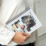 Ardium My own A5 plastic ring lined notebook with a sticker