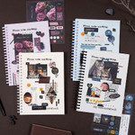 Ardium My own A5 plastic ring lined notebook with a sticker