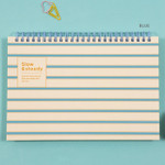Blue - Ardium Slow and steady 4 months dateless study planner