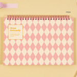 Pink - Ardium Slow and steady 4 months dateless study planner