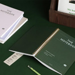 ICONIC Compact wire bound A5 hardcover lined notebook