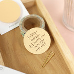 PAPERIAN Round large planner bookmark sticky notepad