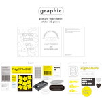 Graphic - After The Rain Variety graphic stickers and postcards pack