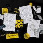 Usage example - After The Rain Variety graphic stickers and postcards pack