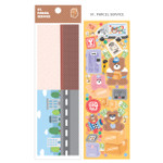 01 parcel service - Wanna This Today Monggeul bear removable sticker seal