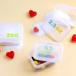 03 Basic Number - Wanna This Square Alphabet Number paper sticker set