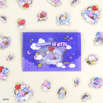 BT21 Dream baby clear sticker flake pack