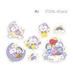 RJ - BT21 Dream baby clear sticker flake pack