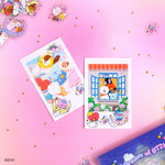 Usage example - BT21 Dream baby clear sticker flake pack