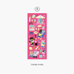 09 Theme park - Second Mansion Enfants removable sticker seal 01-09