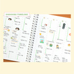 Indigo 6 month dateless weekly time management planner