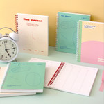 Indigo 6 month dateless weekly time management planner