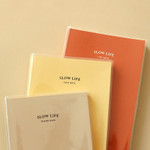 PVC cover - Dash And Dot Slow life lined grid blank notebook