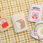 DESIGN GOMGOM Reeli small spiral grid notebook