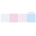 Cotton candy - Wanna This Stitch check 4 designs memo notepad
