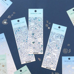 Wanna This Ocean Twinkle Line Sticker