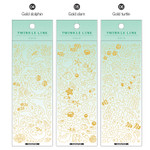 04-06 Gold Option - Wanna This Ocean twinkle line sticker