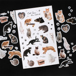 After The Rain Object Cat Save The World Sticker Set