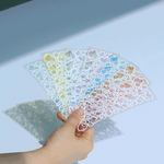 Glitter - Wanna This Color Bubble Holographic Paper Sticker Pack
