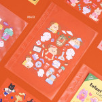 01 Maxi - Second Mansion A5 6 Holes Sticker Storage Sheet Refills 01 Maxi - Second Mansion A5 6 Holes Sticker Storage Sheet Refills