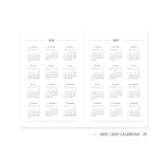 Calendar - Indigo 2022 Official Soft Dated Monthly Diary Planner