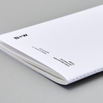 Stitch bound - Ardium B+W Stitch 80 pages Blank Notebook