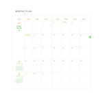 Monthly plan - 2022 Be Happy for Little Things Slim Dated Weekly Diary
