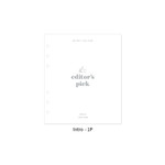 Intro -  2NUL Editor's Pick A6 wide 6-ring Dateless Weekly Diary