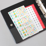 Inner pocket - 2NUL Editor's Pick A6 wide 6-ring Dateless Weekly Diary