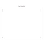 Free note - Dailylike 2022 One Second One Day Dated Weekly Diary Planner