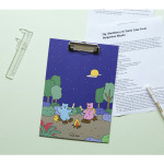 Dailylike Jelly Bear A4 Document Holder File Clipboard
