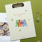 Dailylike Jelly Bear A4 Document Holder File Clipboard