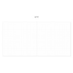 Grid note - 2NUL Square Drawing Dateless Weekly Diary Journal Ver2
