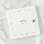 White - 2NUL Square Drawing Dateless Weekly Diary Journal Ver2