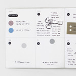 Weekly plan - 2NUL Square Drawing Dateless Weekly Diary Journal Ver2