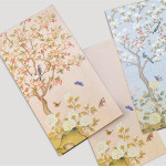 OCHAE Minhwa 4 Envelopes 4 Notes and 4 Stickers Set
