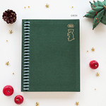 Green - ROMANE 2022 365 Dated Weekly Diary Planner