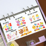 Wanna This Dessert Paper Sticker