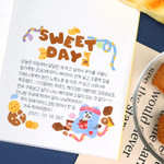 Usage example - Wanna This Dessert Paper Sticker