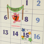 Usage example - Dailylike Jelly Bear Gold Line Sticker 01-06