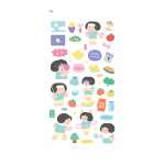 19 - Indigo Daily Life Removable Sticker Seal 11-20