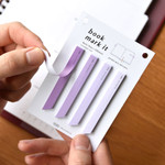 Usage example - Play Obje Life Stationery Sticky Notepad Bookmark Set