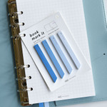Usage example - Play Obje Life Stationery Sticky Notepad Bookmark Set