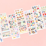 Pack of 9 Sheets - Wanna This Omil Jomil Paper Sticker Pack 10-17