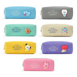 BT21 Little Buddy Baby Double Pockets Pencil Case Pouch