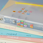 Usage example - Dailylike Jelly Bear Slip In Pocket Sticker Storage Book