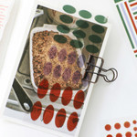 Usage example - Paperian Pigment Circle Clear Removable Sticker Pack