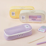 Table Talk Archive Double Zippers Pencil Case