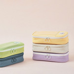 Table Talk Archive Double Zippers Pencil Case