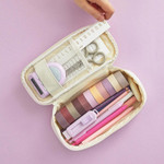 Usage example - Table Talk Archive Double Zippers Pencil Case